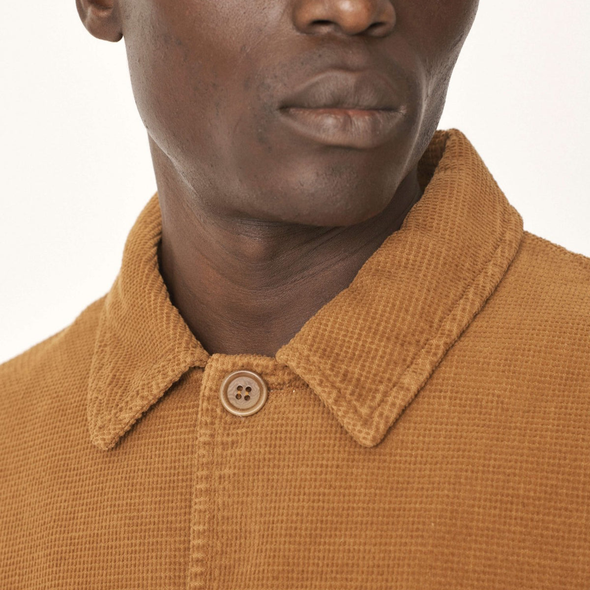 Ymc Groundhog Jacket Checker Cord - Brown