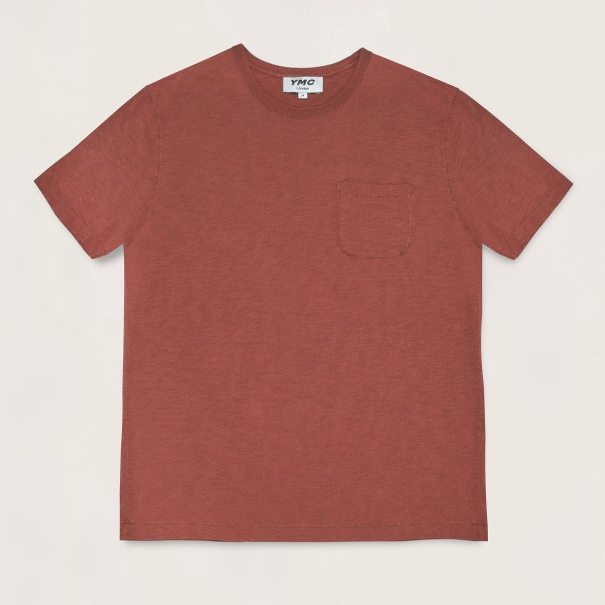 YMC Wild Ones Pocket T-Shirt - Red