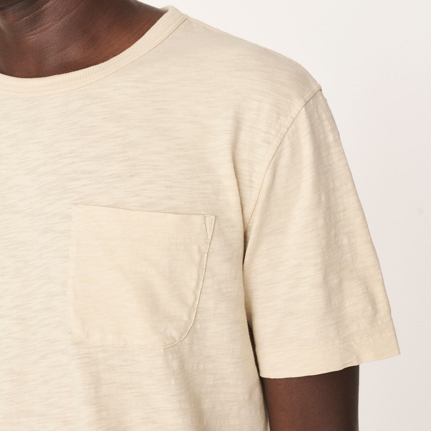 YMC Wild Ones Pocket T-Shirt - Ecru