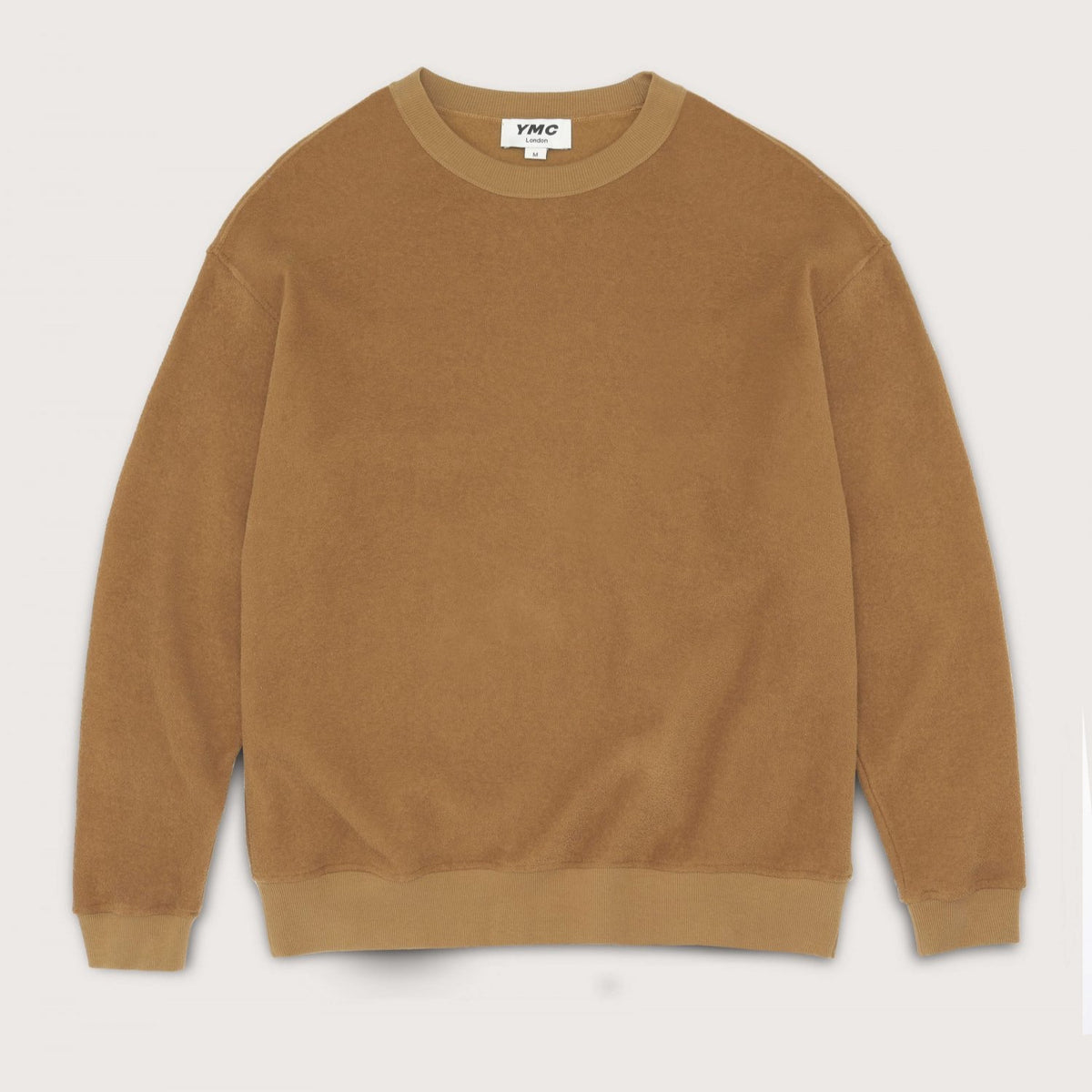 Ymc Triple Cotton Terry Sweat - Brown