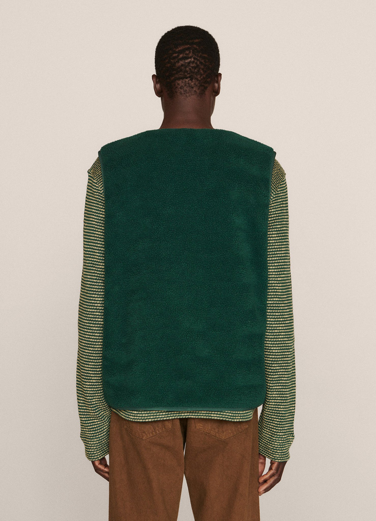 YMC Utah Waistcoat - Green