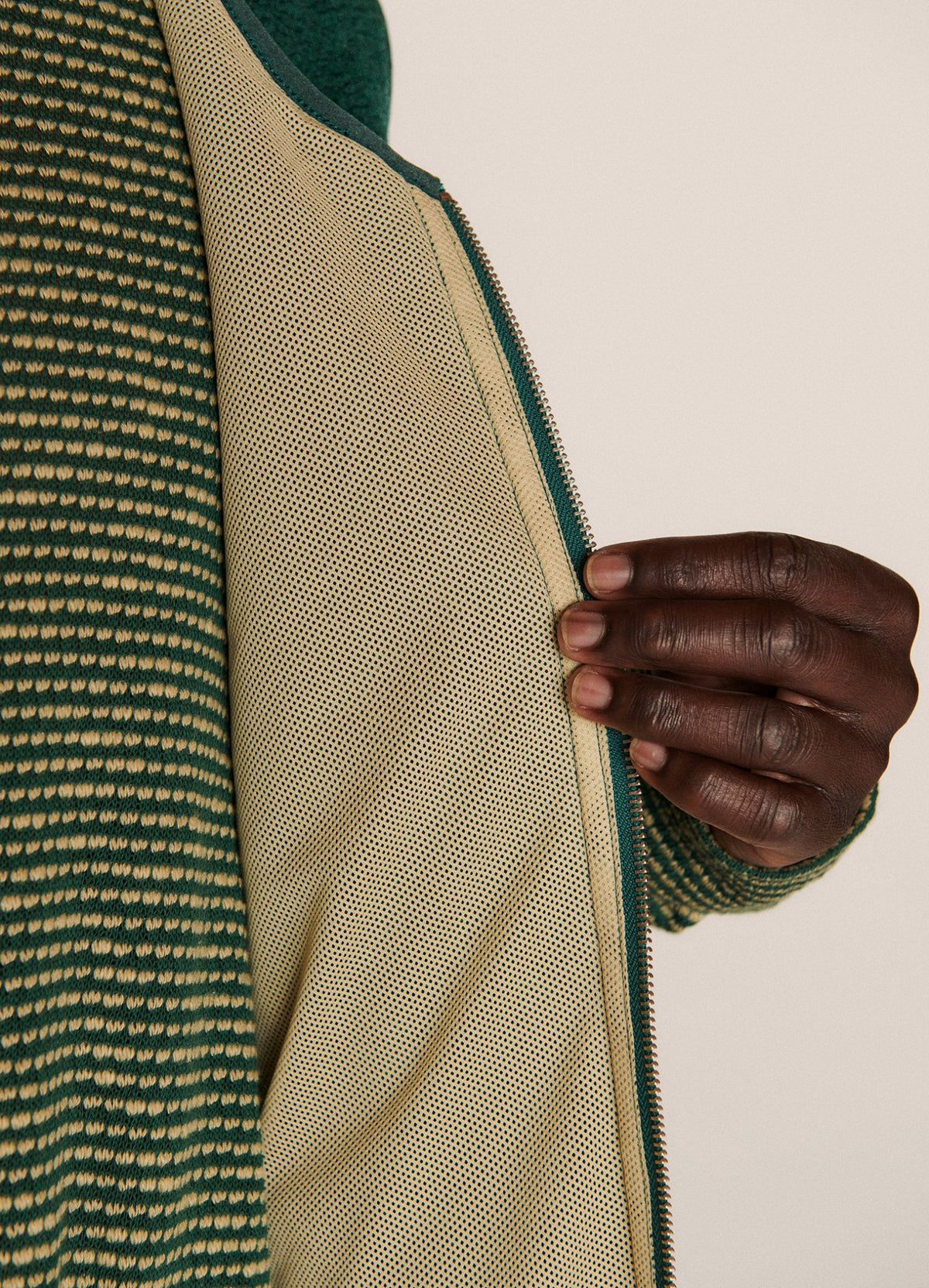 YMC Utah Waistcoat - Green