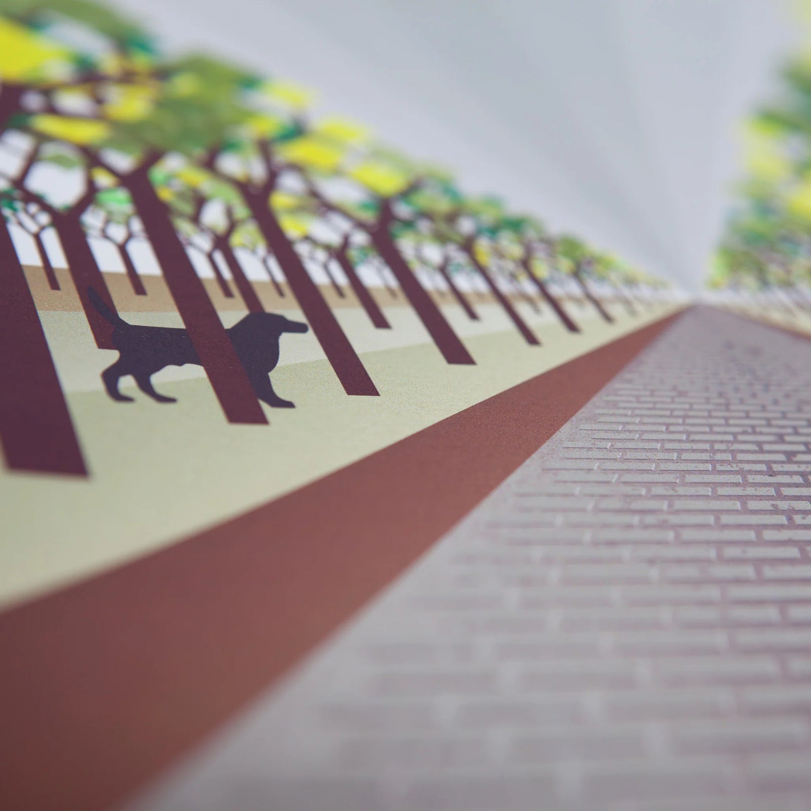 HMC Art Print - Paris - Roubaix