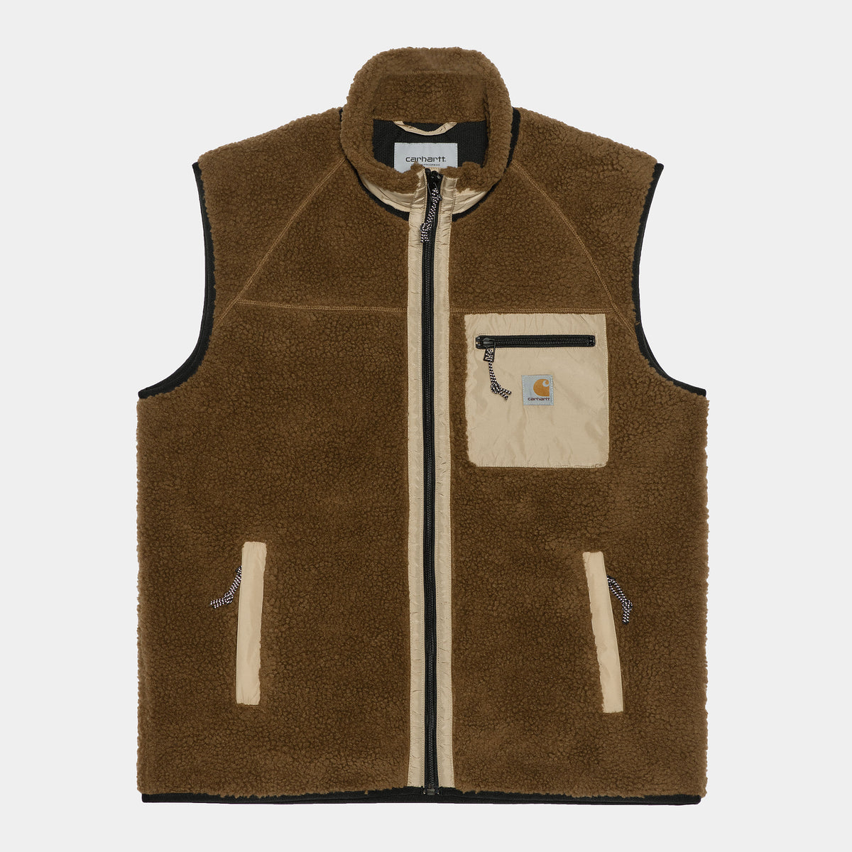 Carhartt WIP Prentis Vest Liner - Tawny / Leather