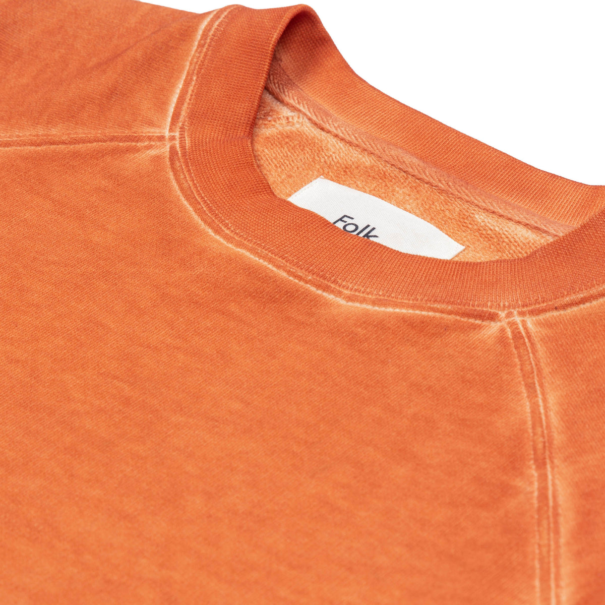 Folk Rivet Sweat - Light Orange