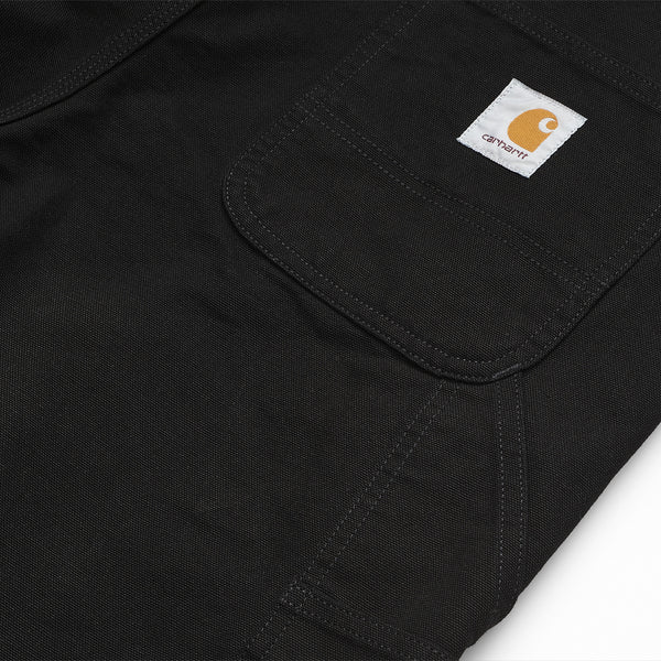 Buy the Carhartt WIP Ruck Single Knee Pant - Black Rinsed | Jingo Clothing