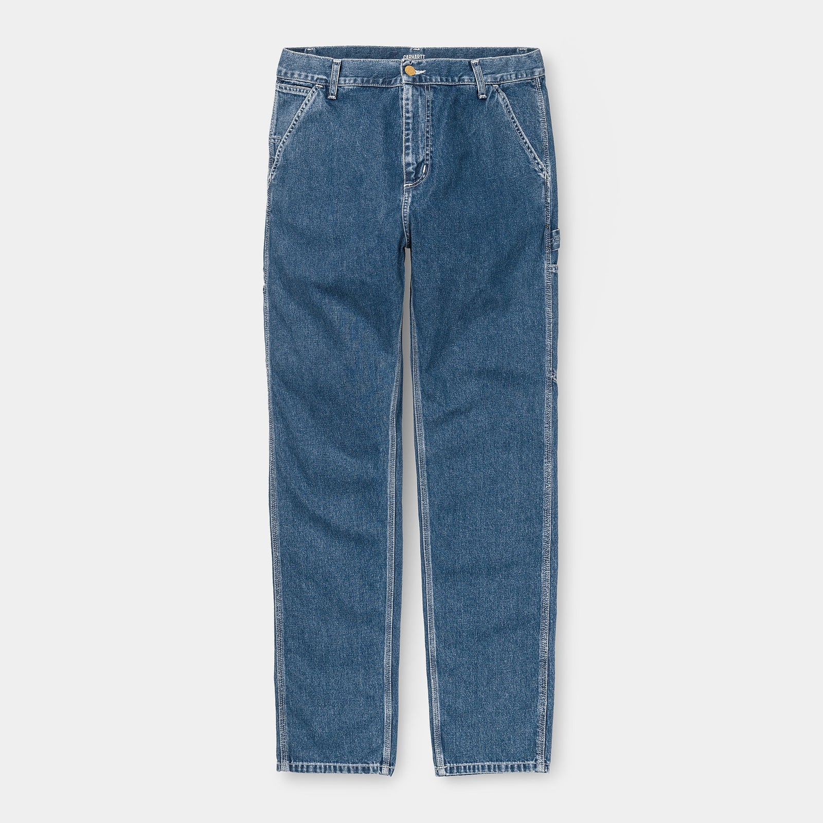 Carhartt WIP Ruck Single Knee Pant Blue Stone Wash