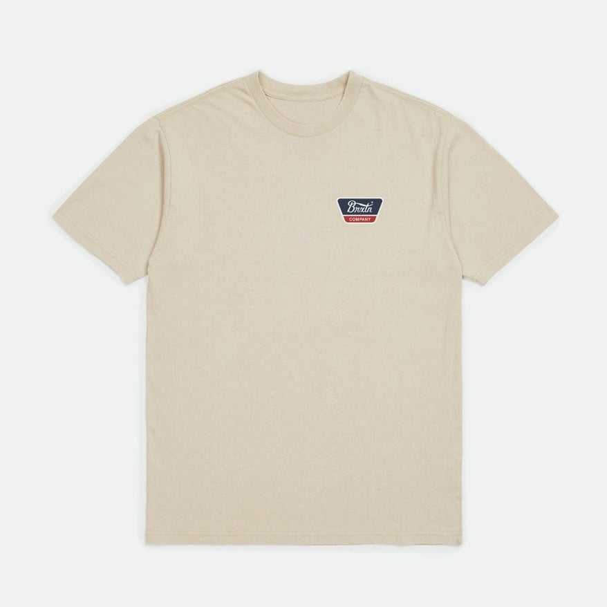 Brixton Linwood T-Shirt - Vanilla