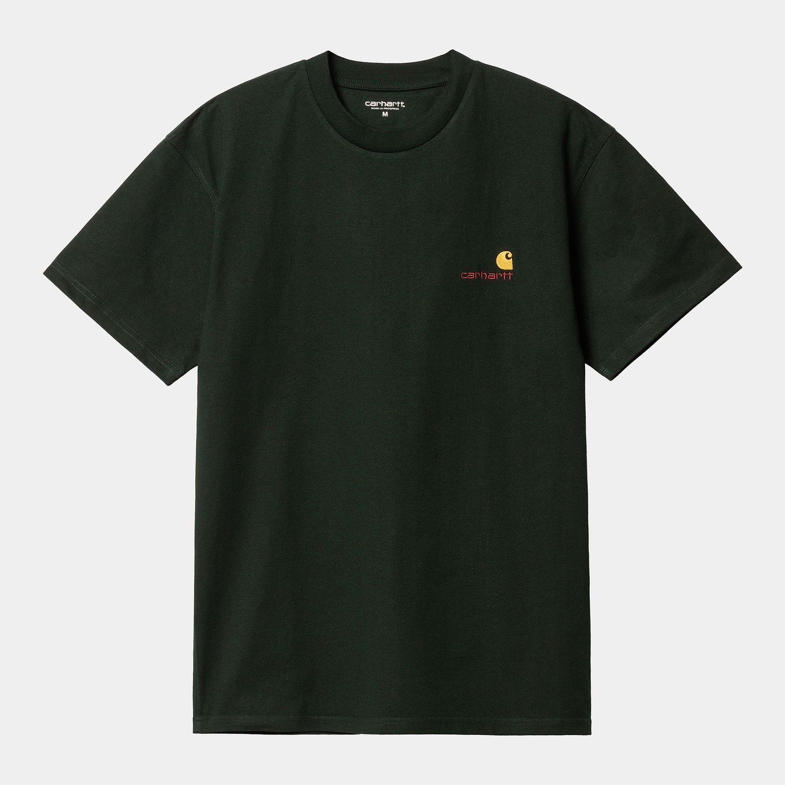 Carhartt WIP American Script T-Shirt - Dark Cedar
