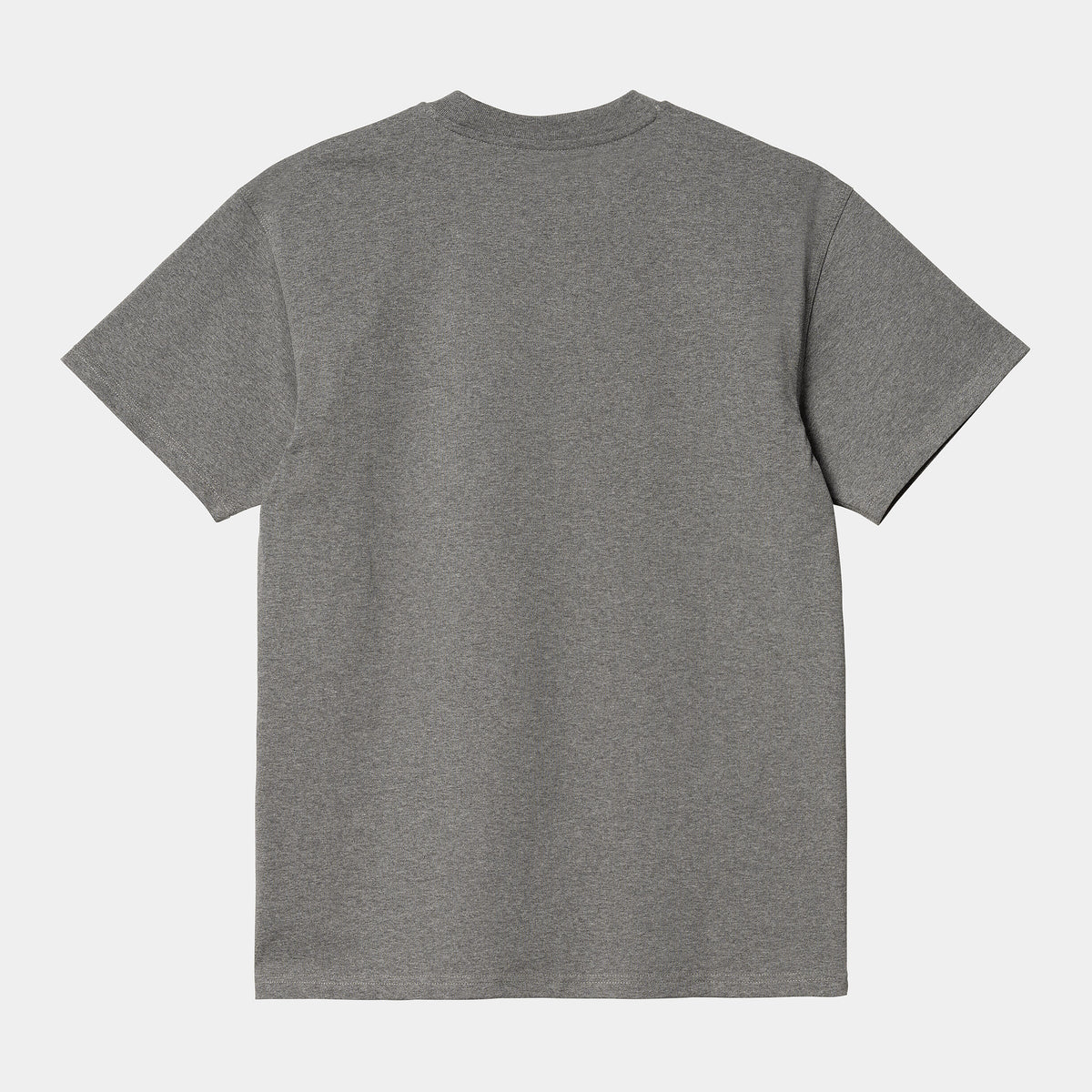 Carhartt WIP American Script T-Shirt - Dark Grey Heather