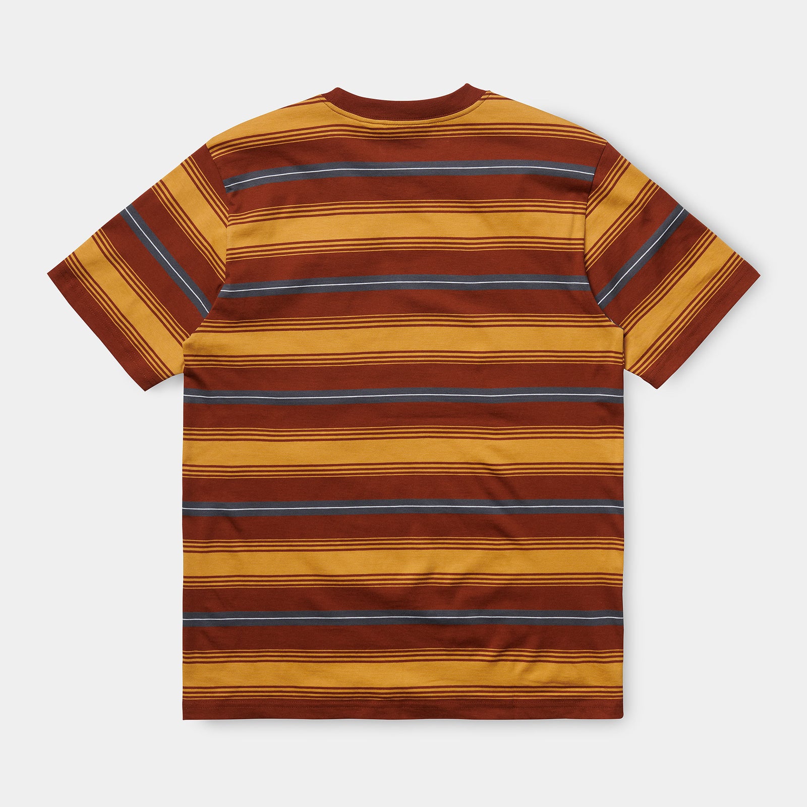 Carhatt Wip Buren T-Shirt Brandy Stripe
