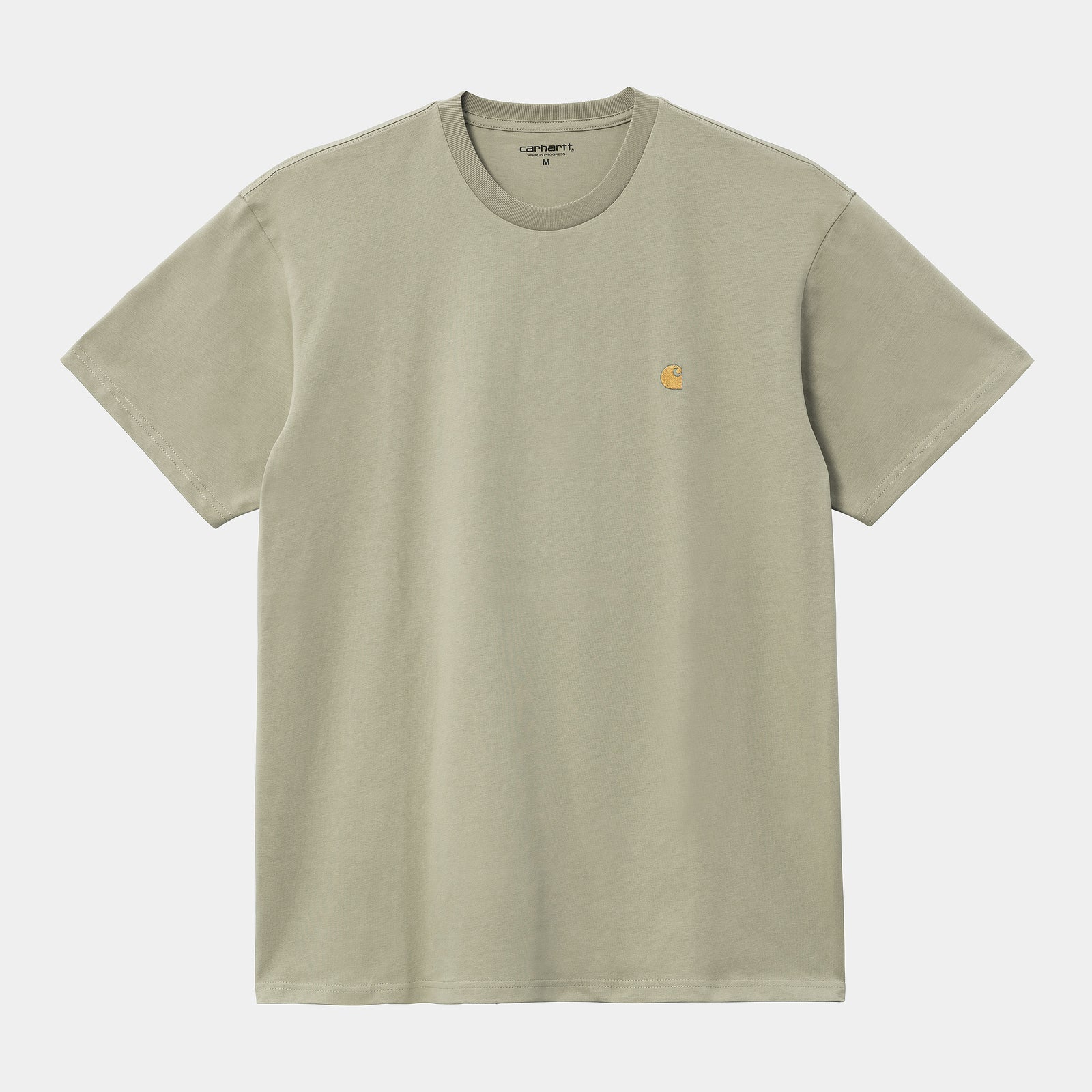 Carhartt WIP Chase T-Shirt - Agave / Gold