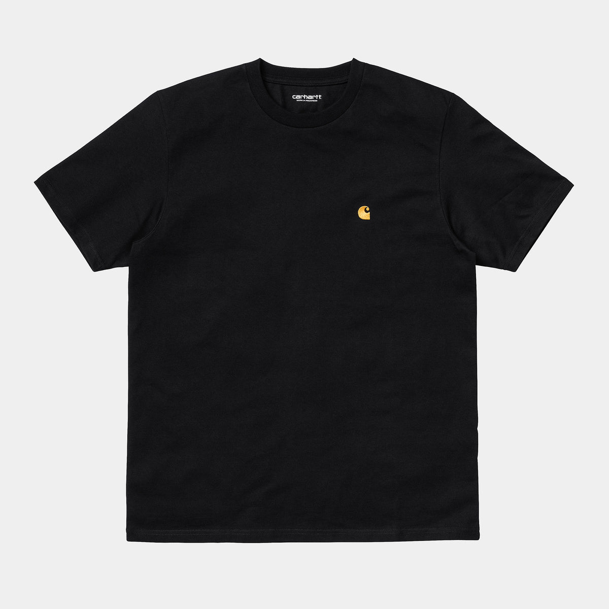 Carhartt WIP Chase T-Shirt - Black / Gold