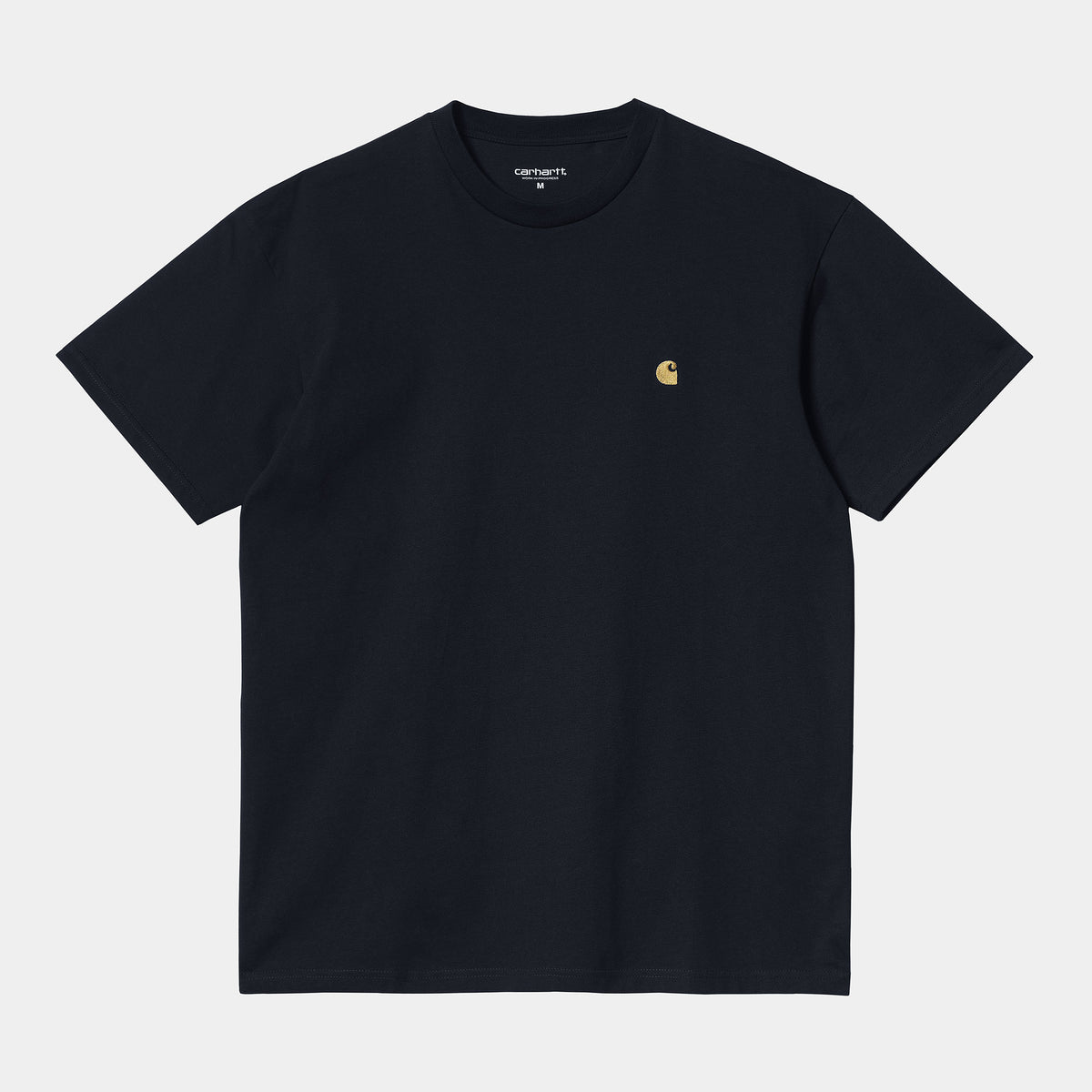 Carhartt WIP Chase T-Shirt - Dark Navy / Gold