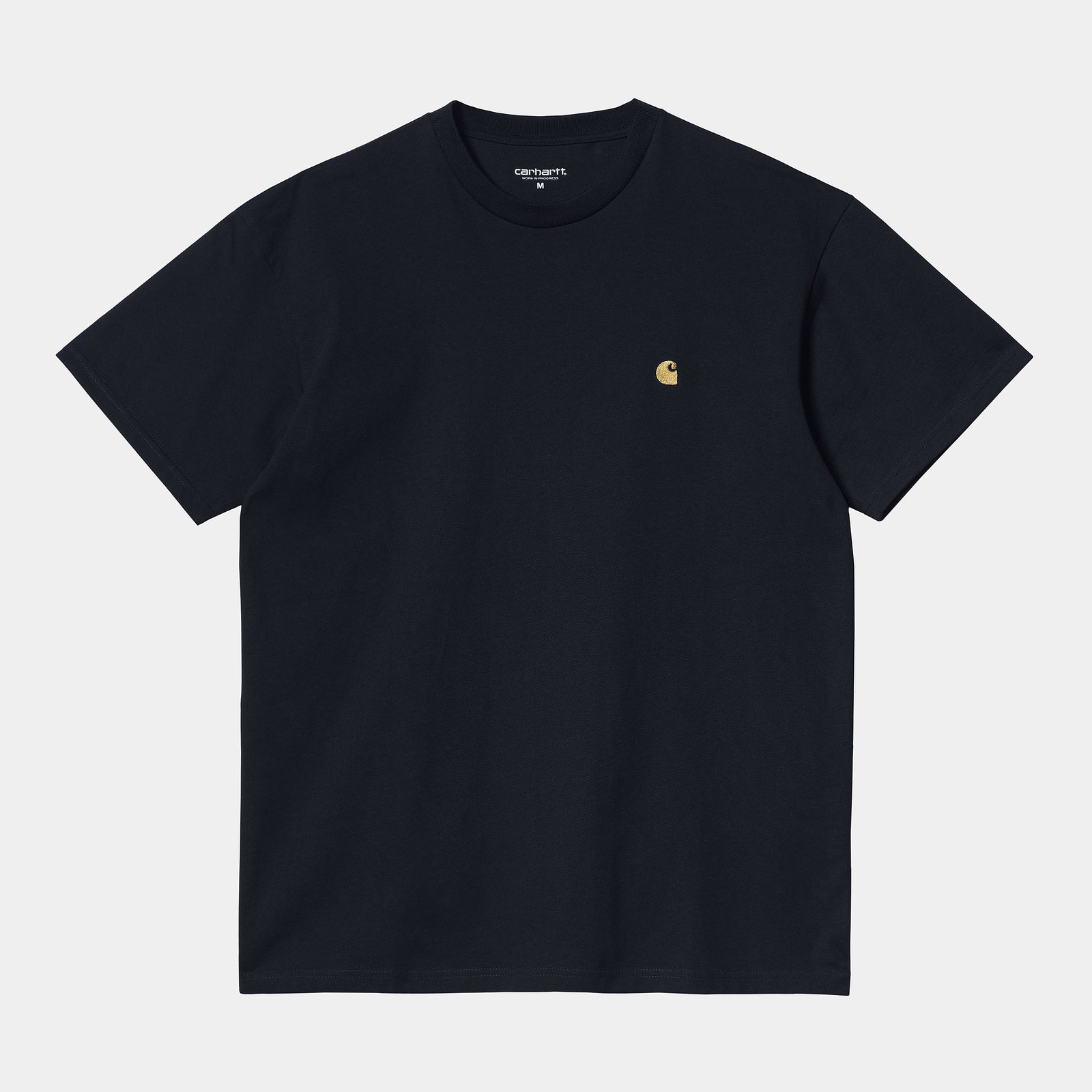 Carhartt WIP Chase T-Shirt - Dark Navy / Gold