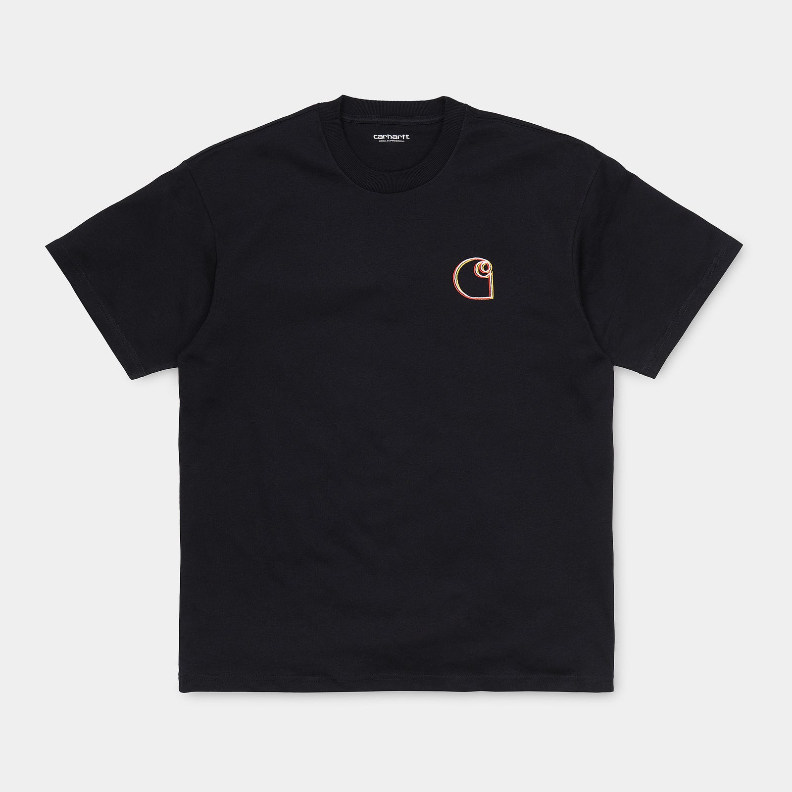 Carhartt WIP Commission Logo T-Shirt Black
