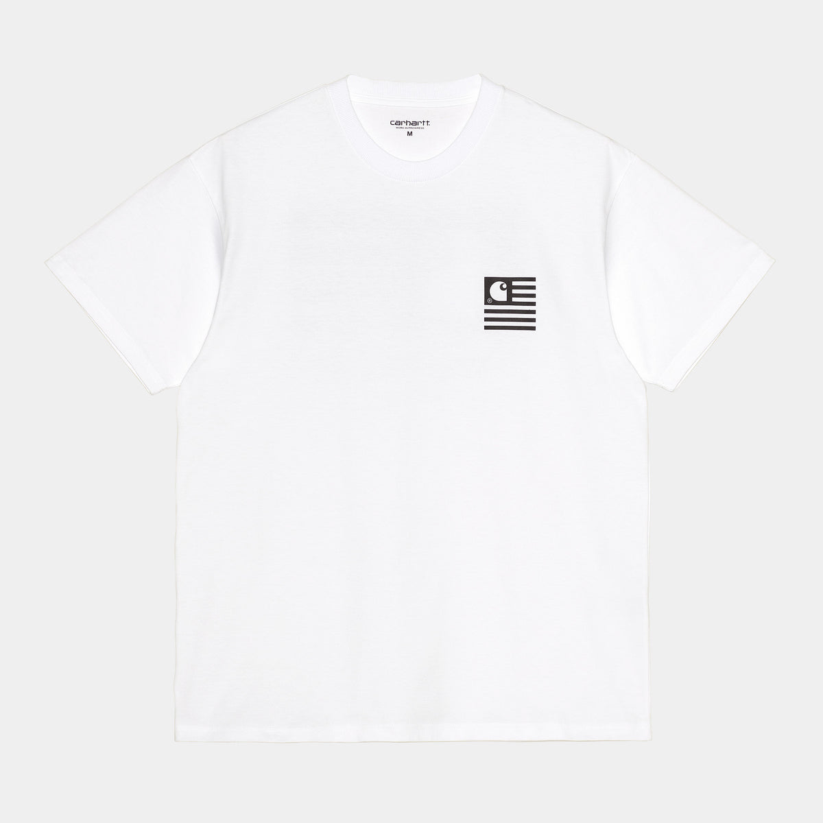 Carhartt WIP Fade State T-Shirt - White / Black