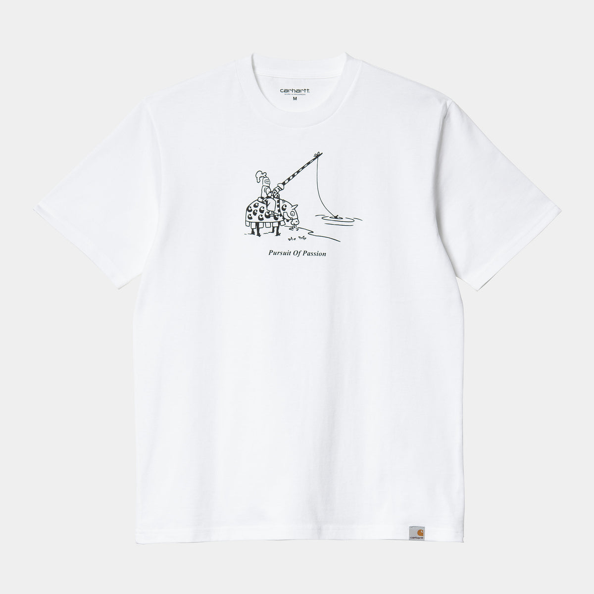 Carhartt WIP Jousting T-Shirt - White / Black