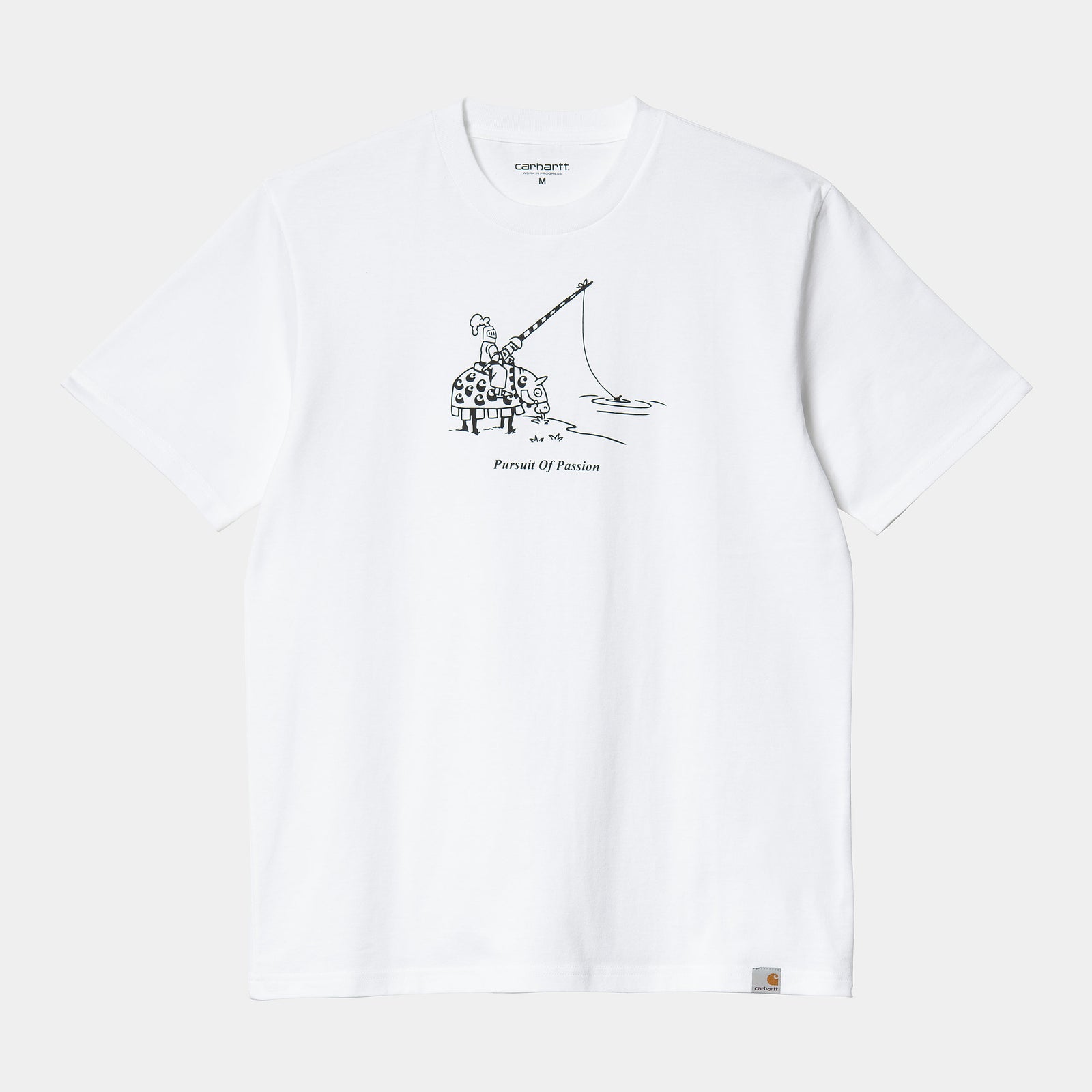 Carhartt WIP Jousting T-Shirt - White / Black