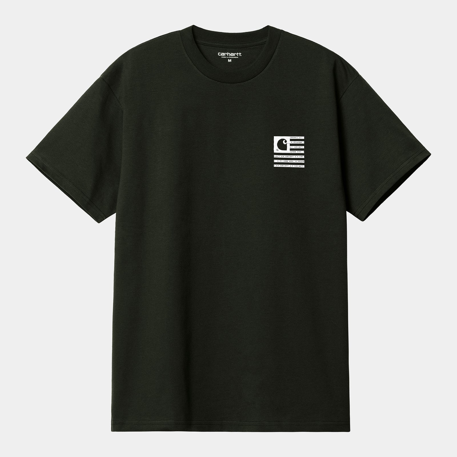 Carhartt Label State Flag T-Shirt - Dark Cedar