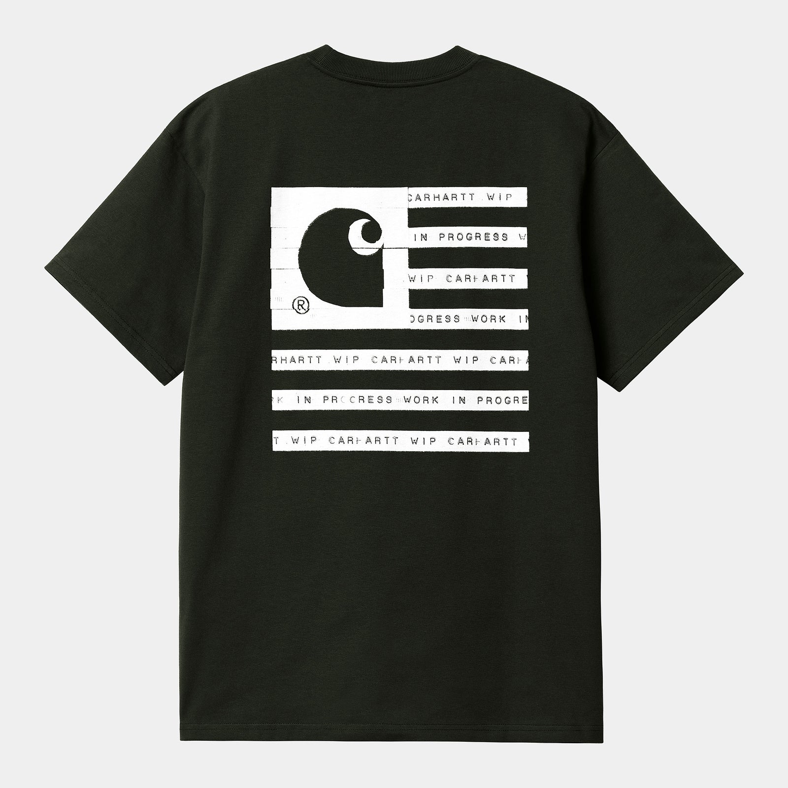 Carhartt Label State Flag T-Shirt - Dark Cedar