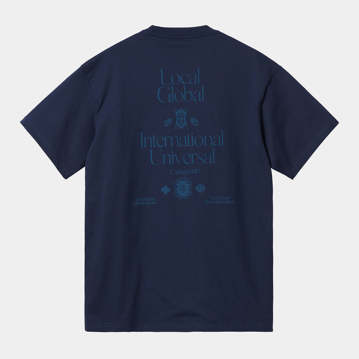 Carhartt WIP Local Pocket T-Shirt - Enzian / Storm Blue