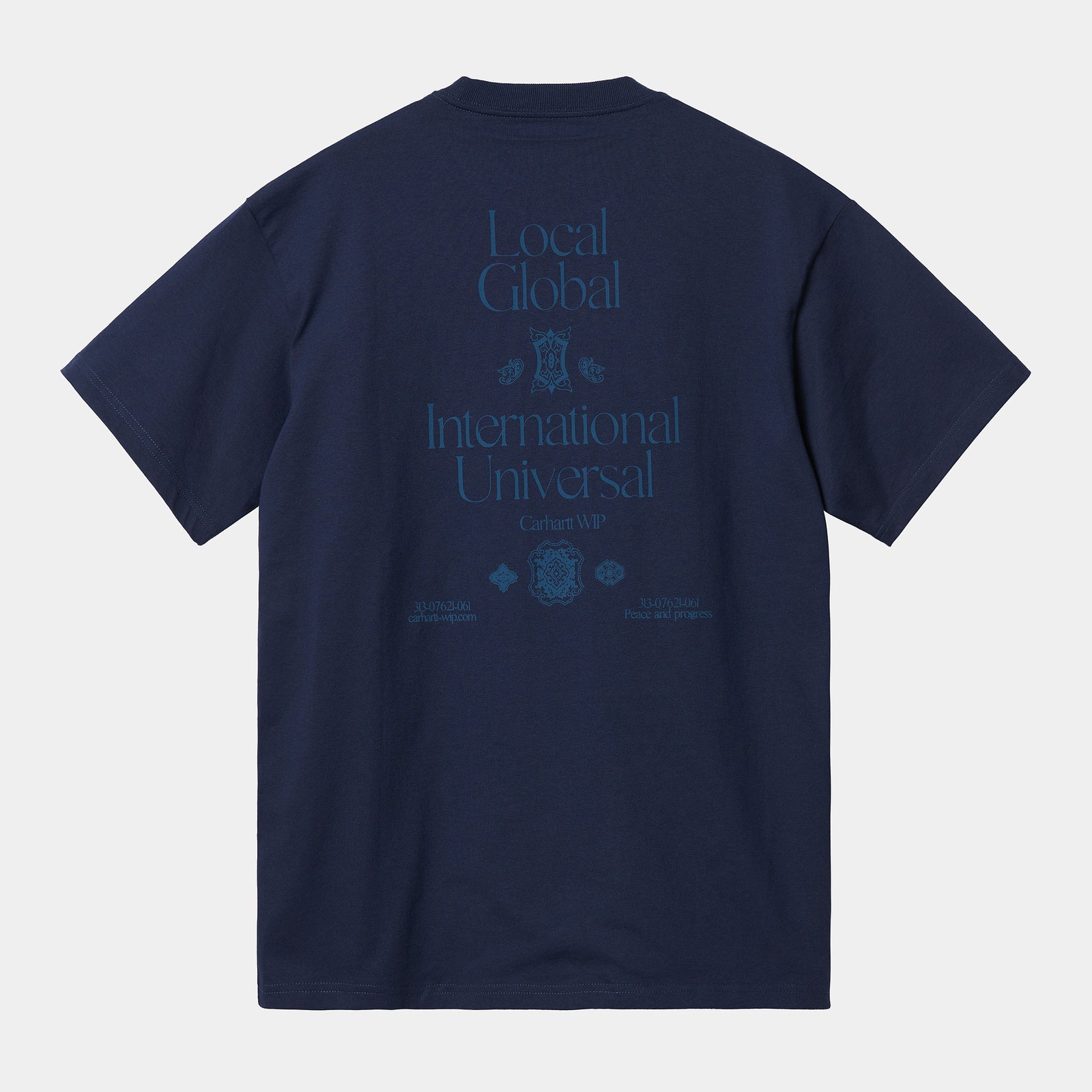 Carhartt WIP Local Pocket T-Shirt - Enzian / Storm Blue