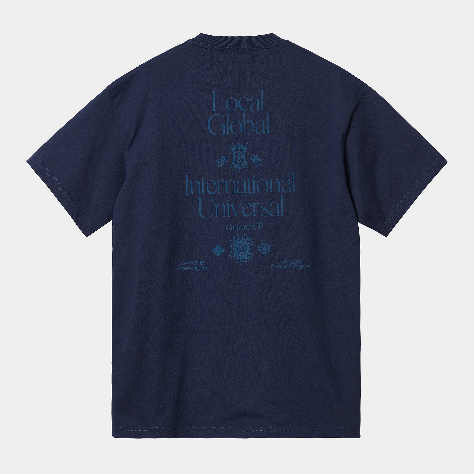Carhartt WIP Local Pocket T-Shirt - Enzian / Storm Blue