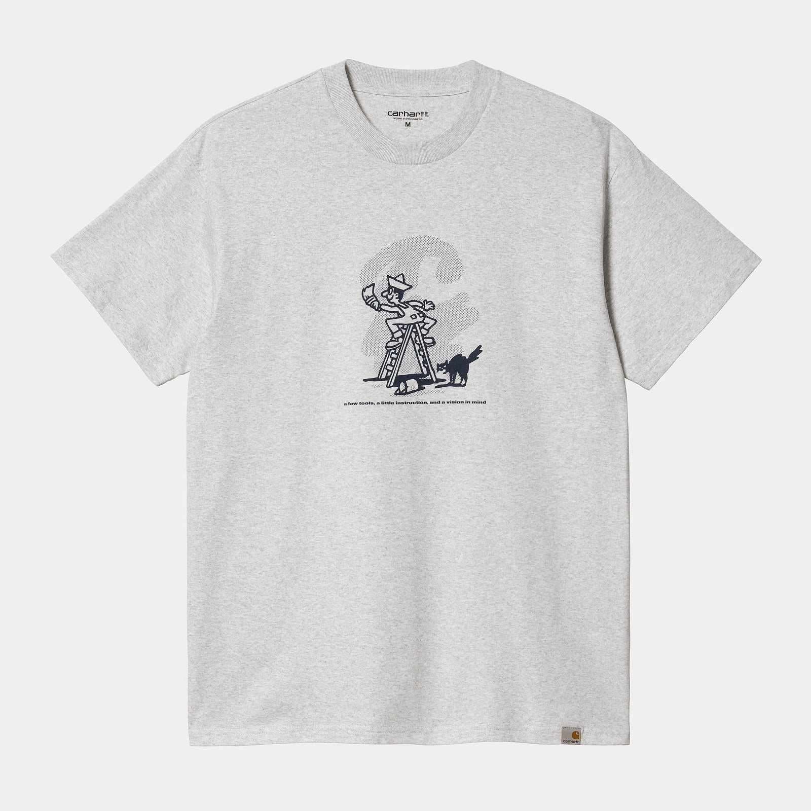 Carhartt WIP Lucky Painter T-Shirt - Ash Heather