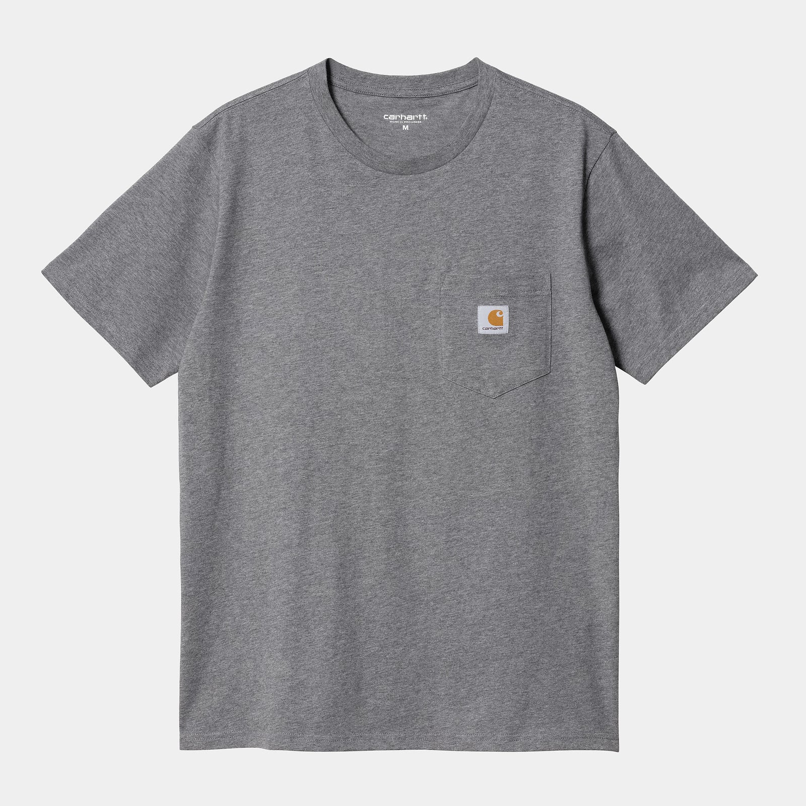Carhartt WIP Pocket T-Shirt - Dark Grey Heather