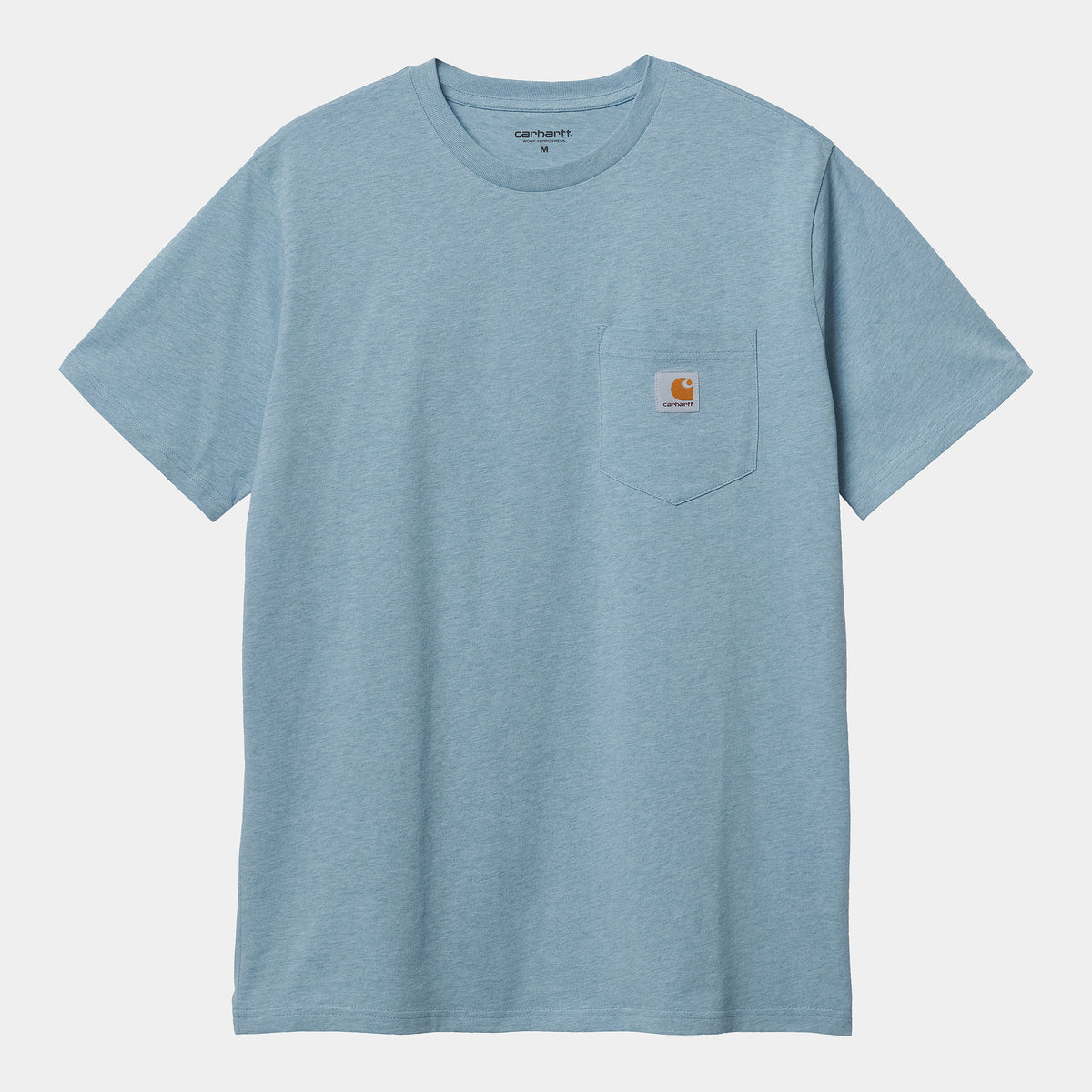 Carhartt WIP Pocket T-Shirt - Frosted Blue Heather