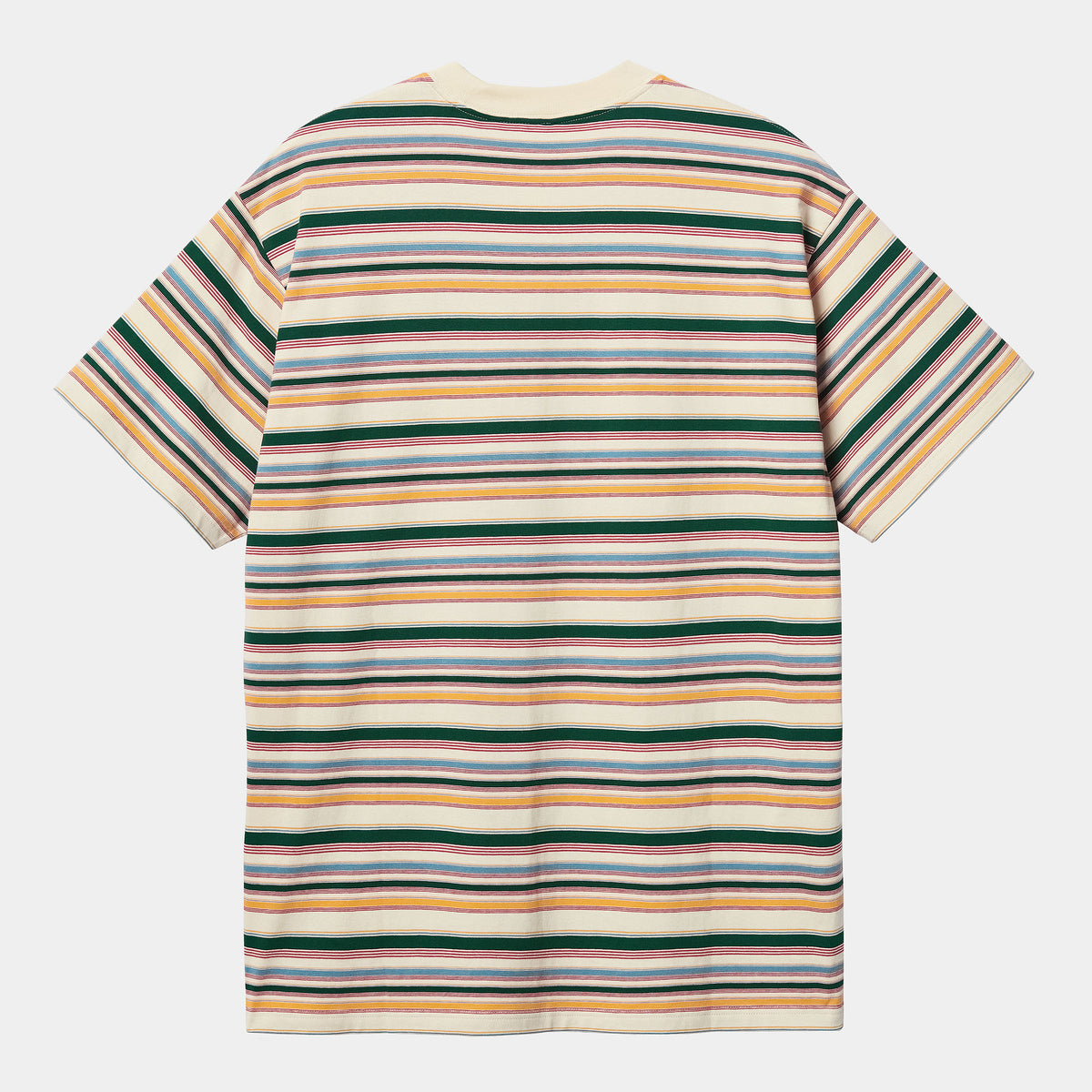 Carhartt WIP Riggs T-Shirt - Riggs Stripe Natural