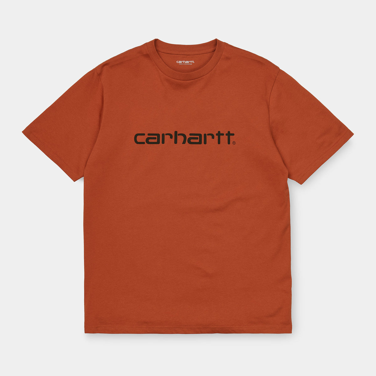 Carhartt WIP Script T-Shirt - Cinnamon / Black