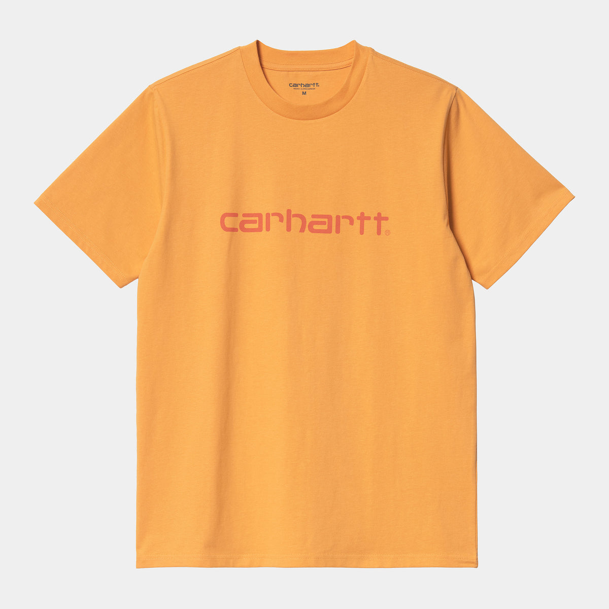 Carhartt WIP Script T-Shirt - Pale Orange / Elba