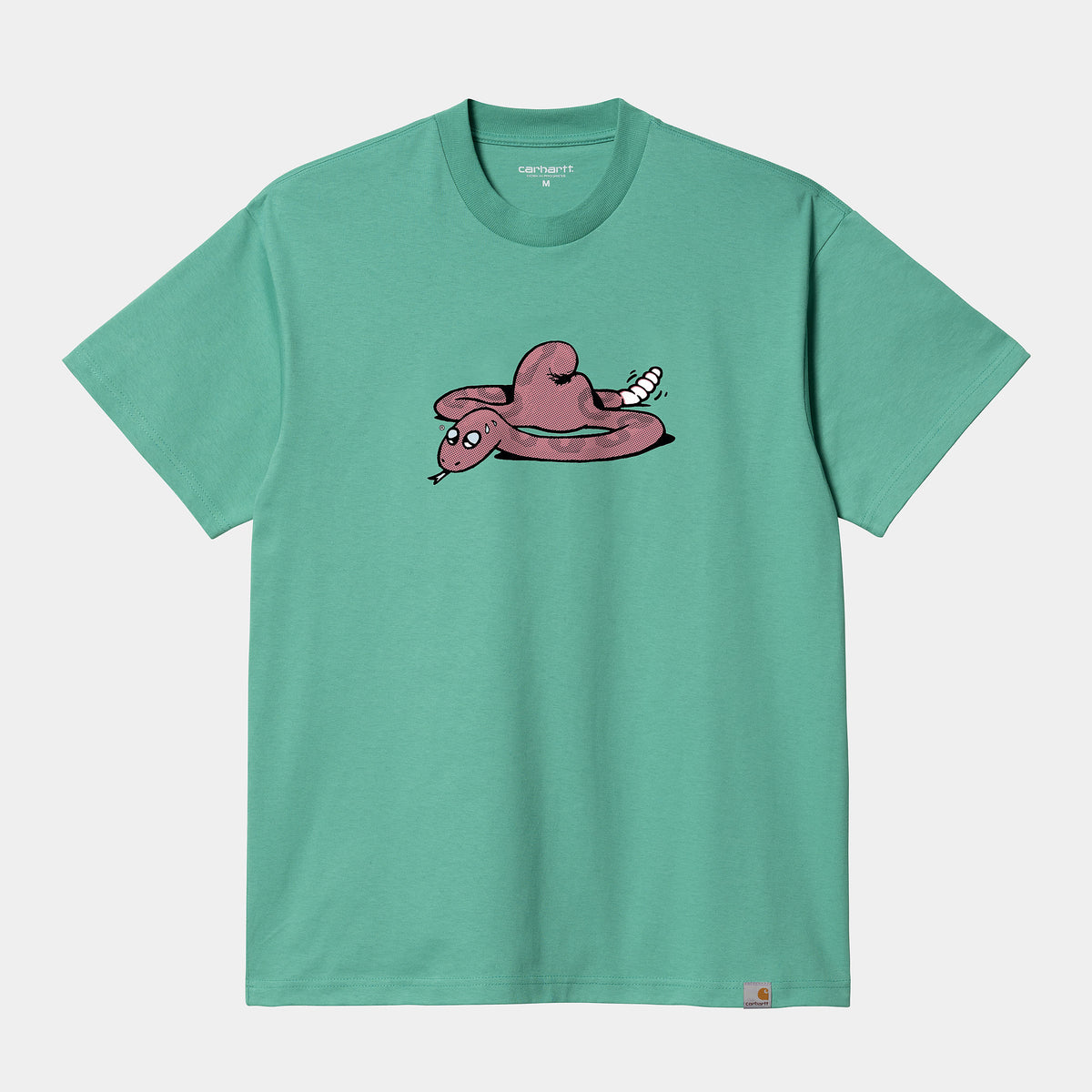 Carhartt WIP Snek T-Shirt - Aqua Green