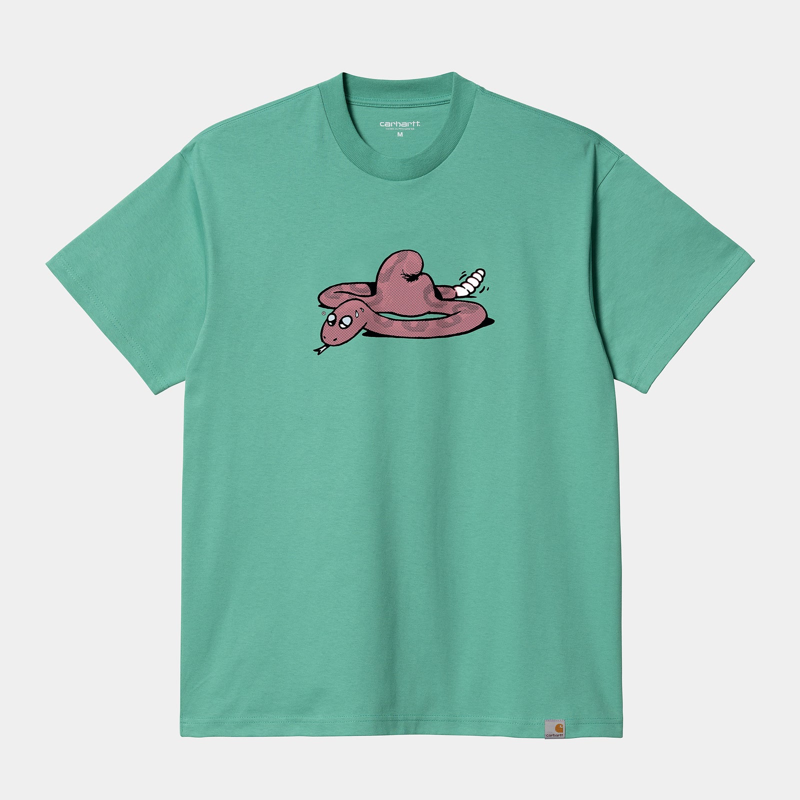 Carhartt WIP Snek T-Shirt - Aqua Green