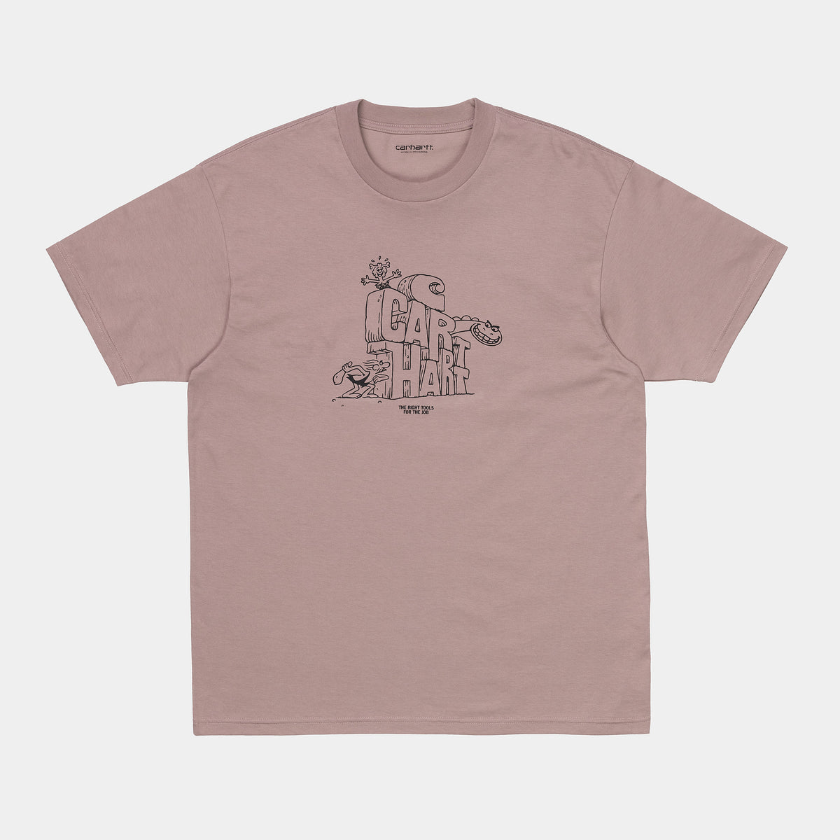 Carhartt WIP Stoneage T-Shirt - Earthy Pink
