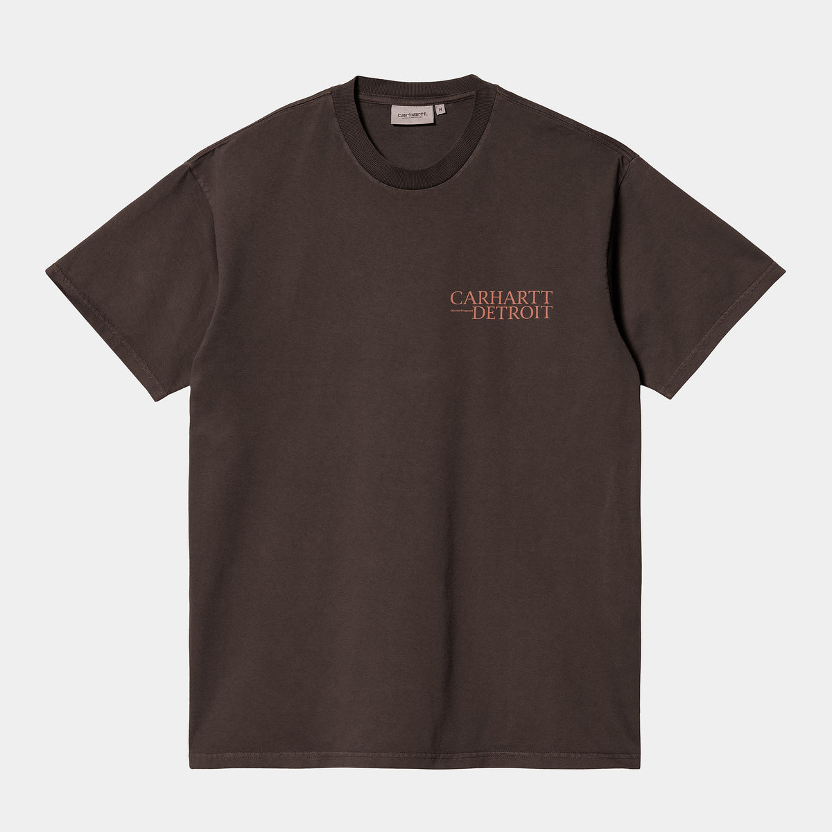 Carhartt WIP Undisputed T-Shirt - Dark Umber / Pink
