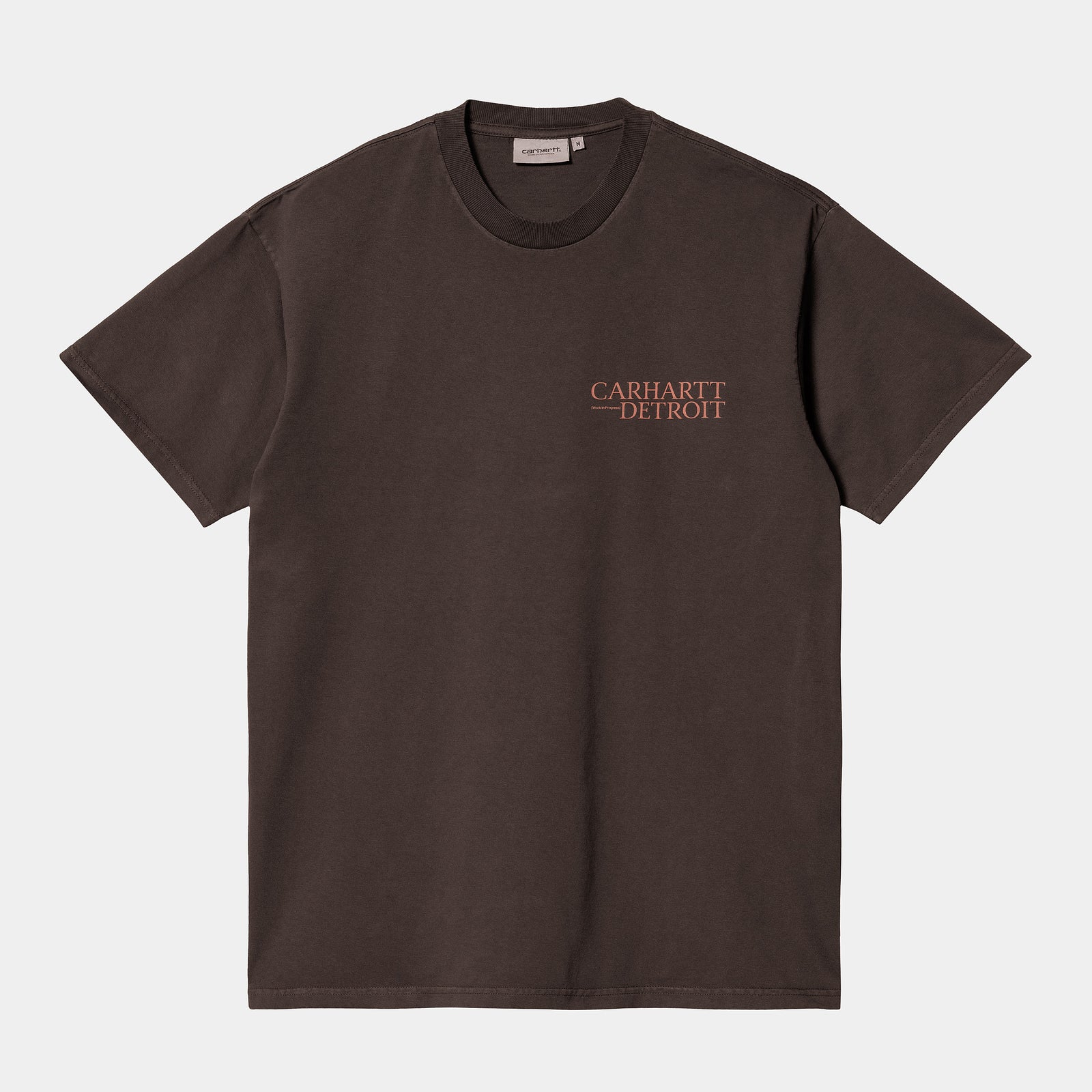 Carhartt WIP Undisputed T-Shirt - Dark Umber / Pink