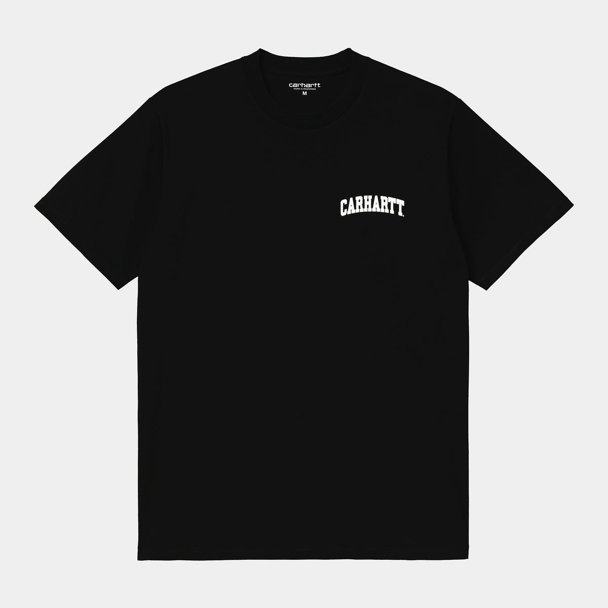 Carhartt WIP University Script T-Shirt - Black / White