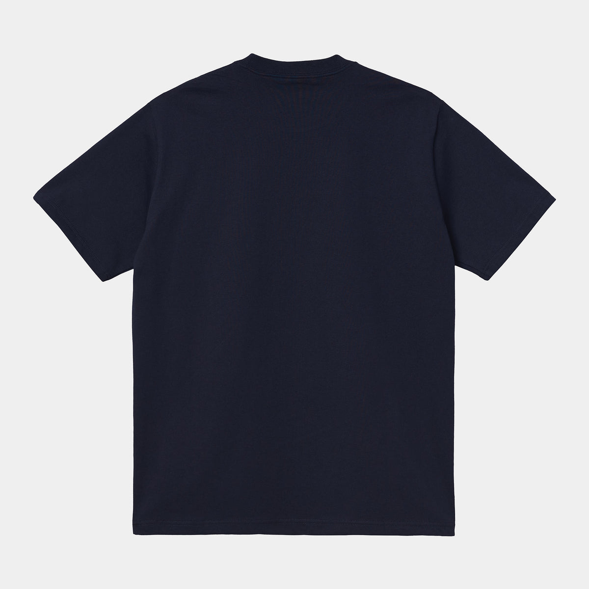 Carhartt WIP University Script T-Shirt - Dark Navy / White