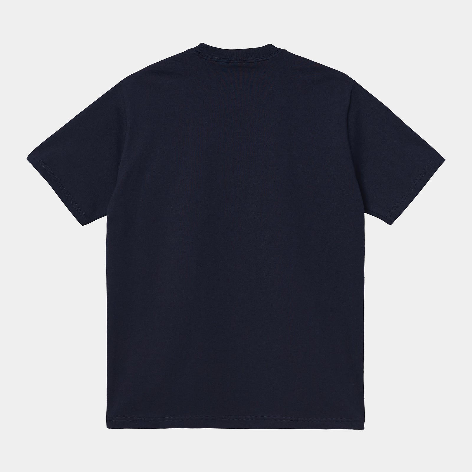 Carhartt WIP University Script T-Shirt - Dark Navy / White