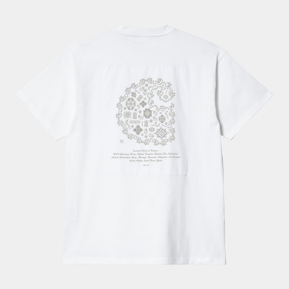 Carhartt WIP Verse Patch T-Shirt - White