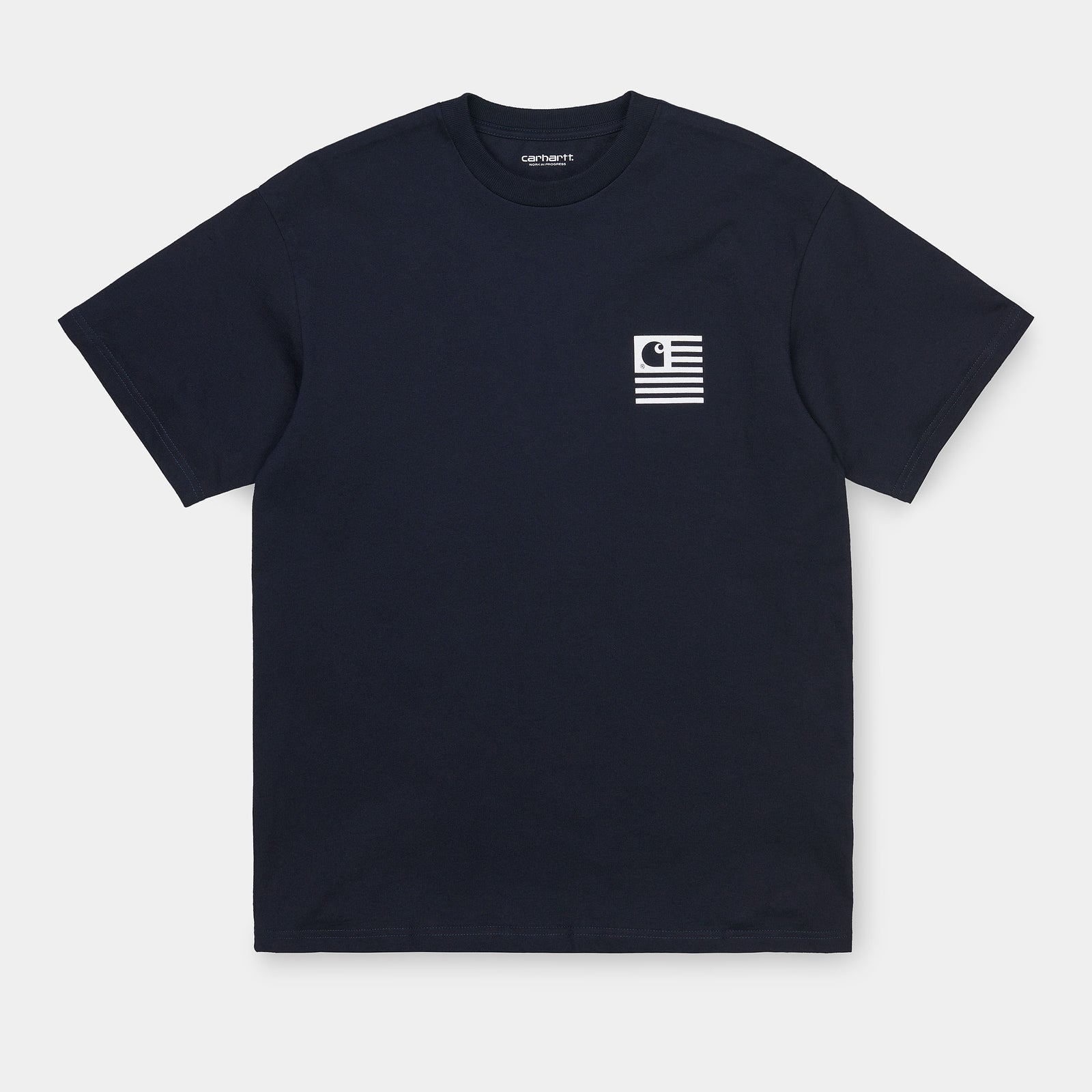 Carhartt WIP Waving State Flag T-Shirt - Dark Navy