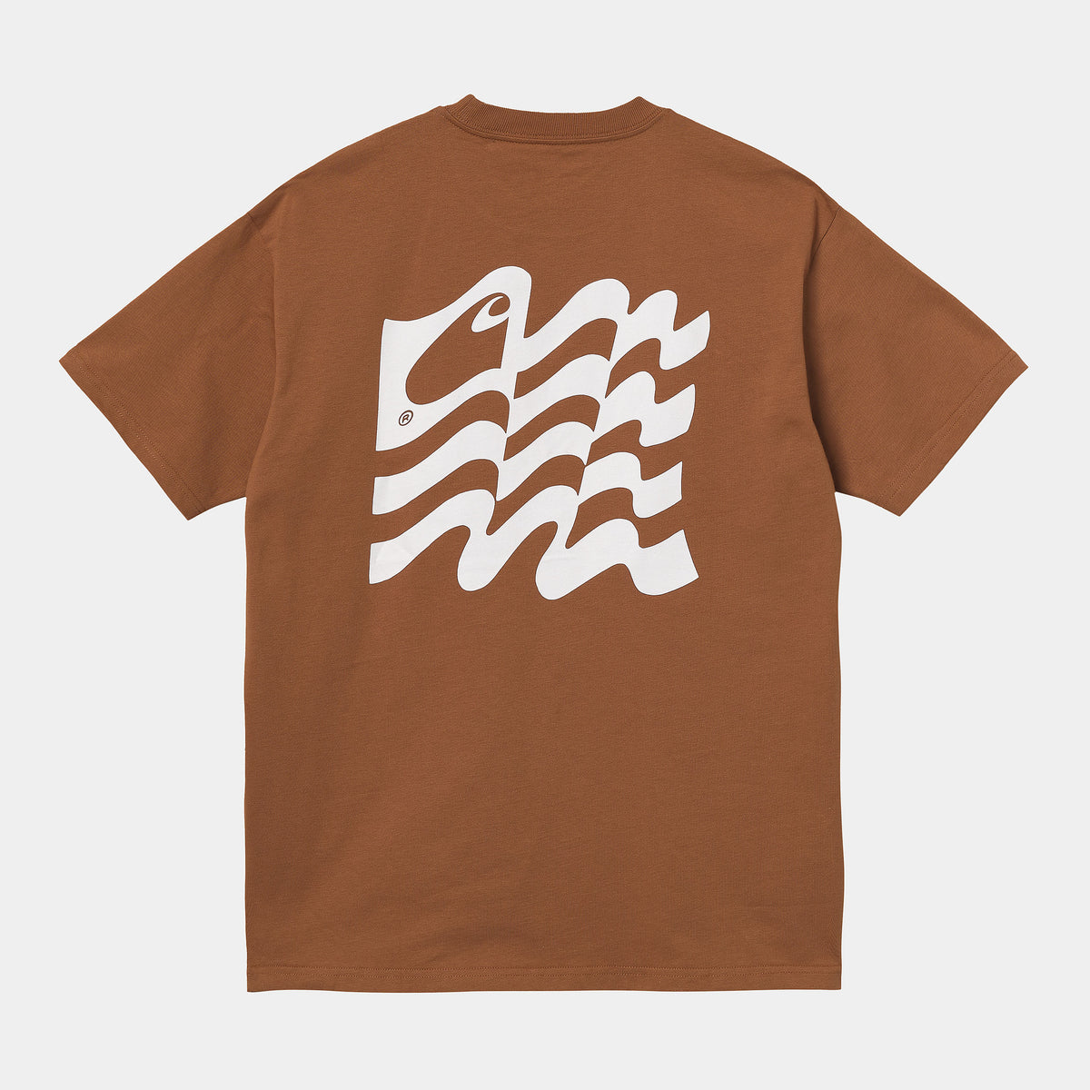 Carhartt WIP Wavy State T-Shirt - Rum
