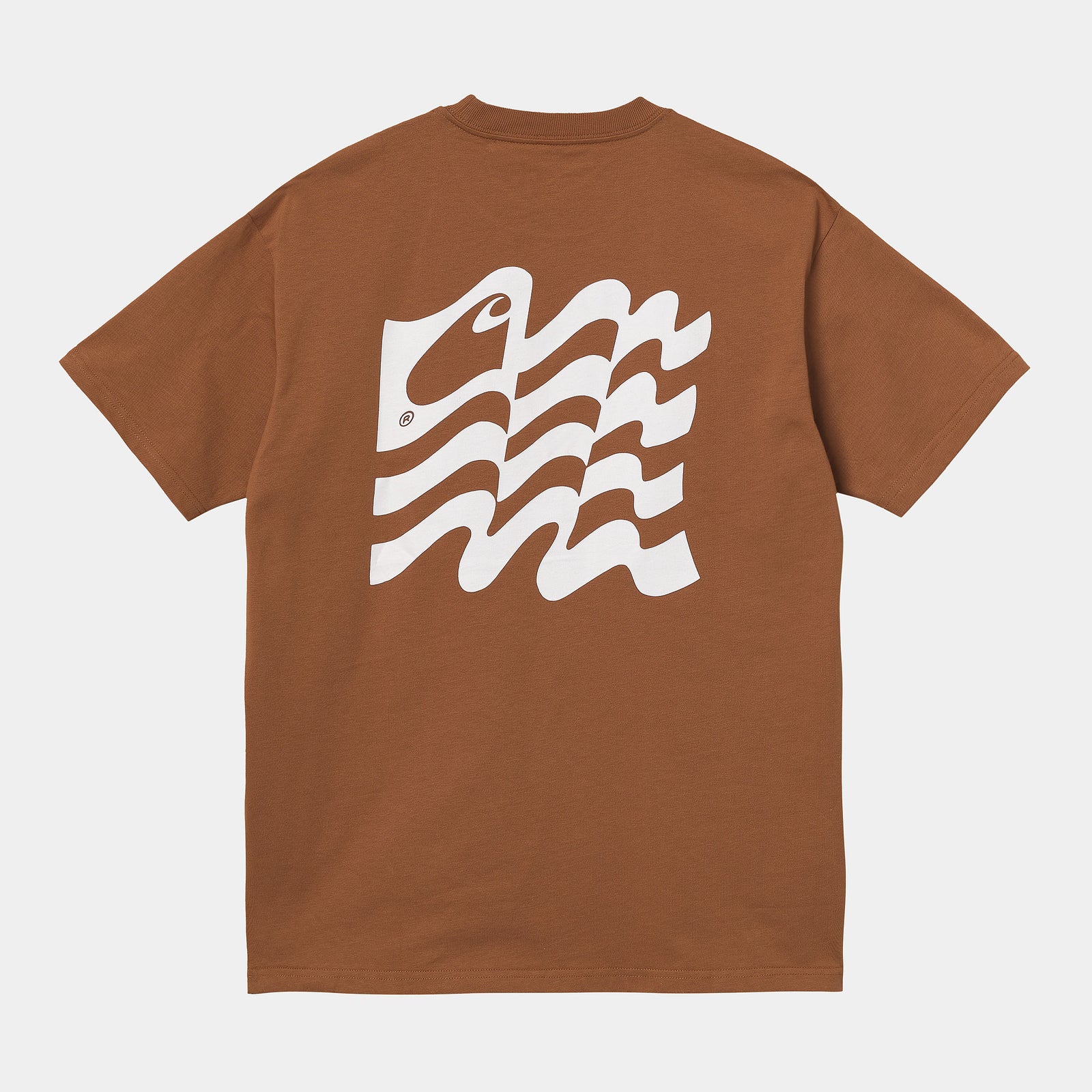 Carhartt WIP Wavy State T-Shirt - Rum