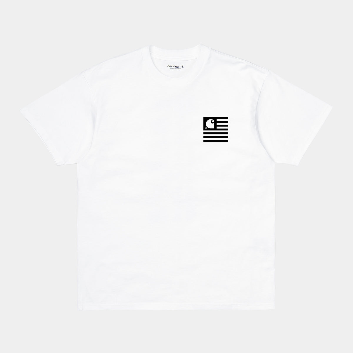 Carhartt WIP Wavy State T-Shirt - White/Black