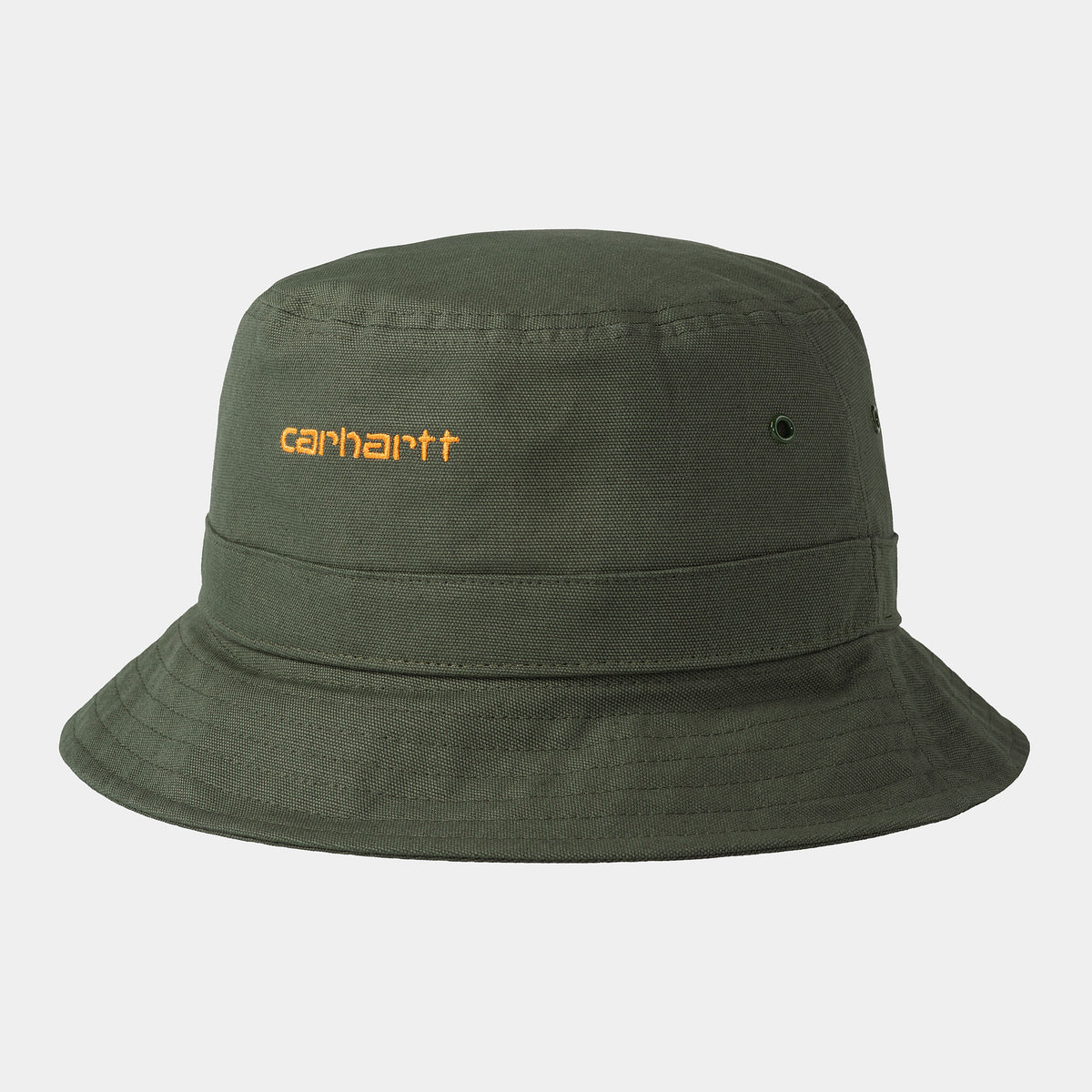 Carhartt Script Bucket Hat : Boxwood / Ochre