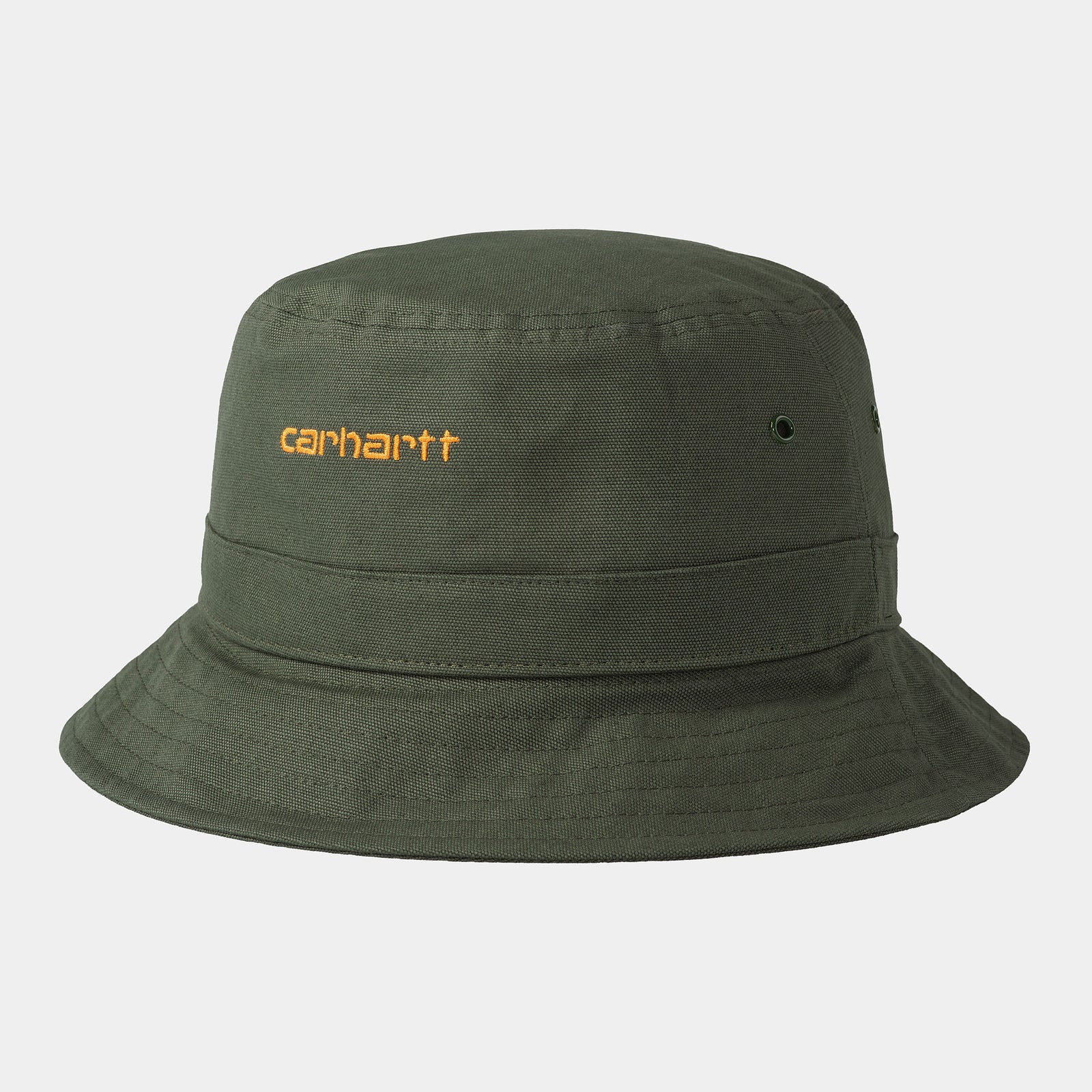 Carhartt Script Bucket Hat : Boxwood / Ochre