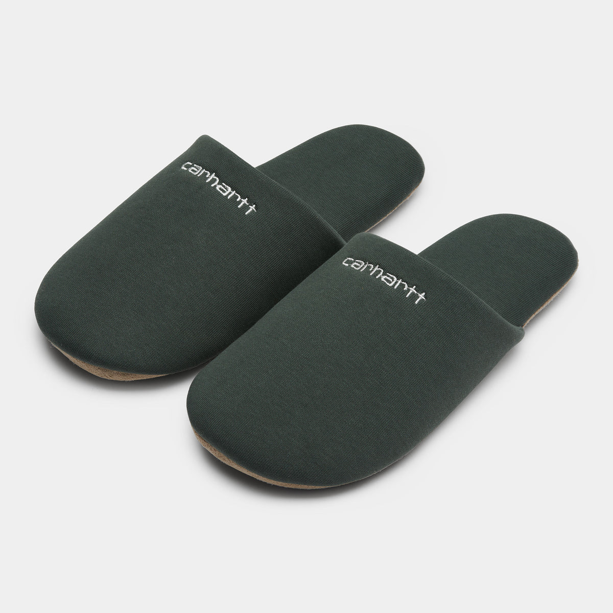 Carhartt Script Embroidery Slippers - Hemlock Green